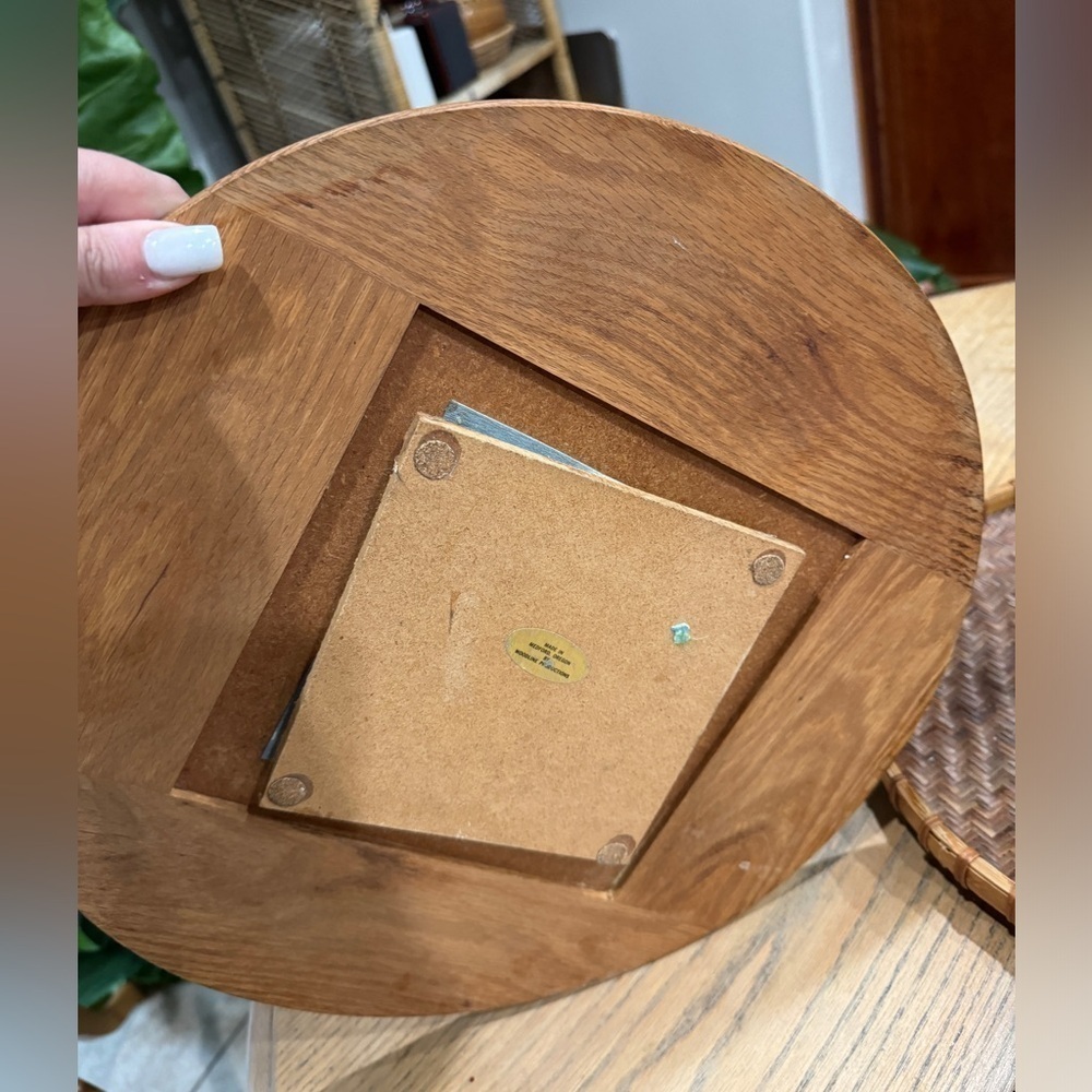 Vintage Wooden Lazy Susan‎ - Picture 4 of 6